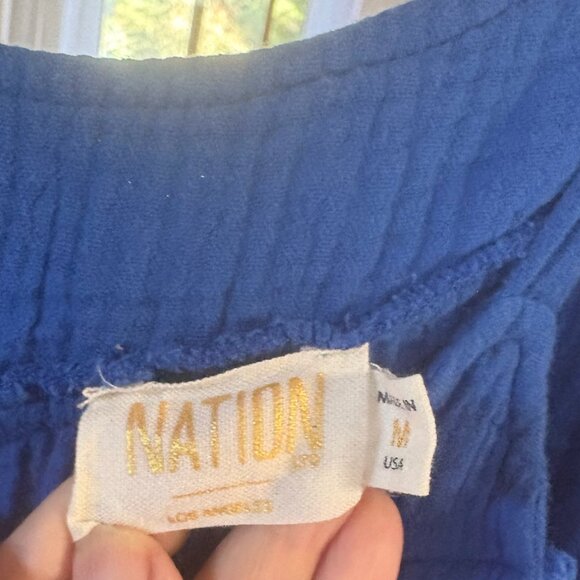 Nation LTD Guaze Dress/Cover Up Size M - Picture 3 of 3